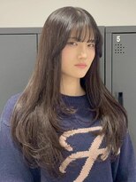 リムレスバイサンク 万代 新潟駅(LIMLESS by cinq)&nbsp;新潟ブリーチ1回ブリーチなしダブルカラーミルクティーベージュ*