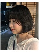 千葉駅オリーブグレーココアベージュ小顔