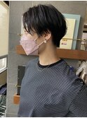 ▲垢抜けショート×ブルーブラック▲tim hair