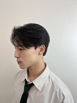 ステージ(STAGE) ダウンパーマ センターパート ニュアンスパーマ