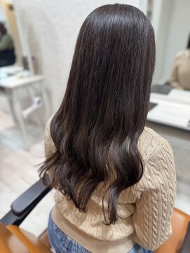 艶巻き髪スタイル