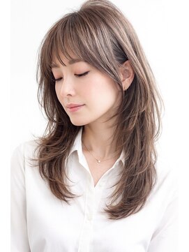 ゲイン(Gain) ショートカット・レイヤーカット×白髪ぼかし