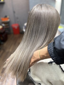 カット ハウス ボブ CUT HOUSE BOB 赤み消しミルクティーグレージュカラー♪
