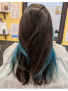 スリービープラス(3beplus) エメラルドグリーンのイヤリングカラー☆彡