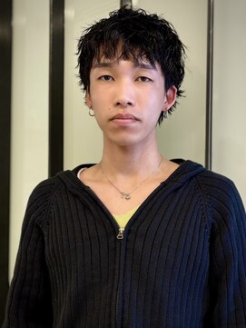 ラパンセヴェールメンズ 栄(LA PENSEE VERT MEN'S) ルーズショートウルフ