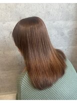 ルイス(L'wis)&nbsp;ココアグレージュ学割U24ケアブリーチ渋谷10代20代30代Wカラー