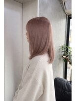 シウン(SIUN.)&nbsp;ブリーチ×ピンクベージュ