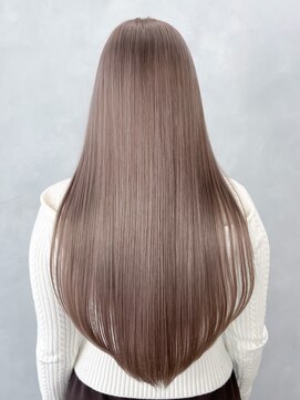 アルバム 銀座(ALBUM GINZA) ロング顔周りレイヤー韓国ヘア大人ガーリー_ba578631