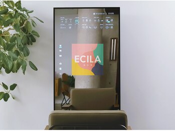 サステインビューティーコンフォート(sustain beauty comfort)の写真/未来の鏡「ECILA」AIが似合わせのサポートをします♪