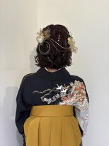ラック 海老名店(LUCK)&nbsp;卒業式×袴着付け×ヘアアレンジ