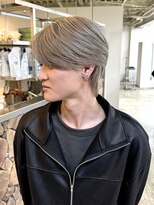 ファンド 千葉(fand)&nbsp;グレージュカラー×フェザーウルフ/メンズカット/千葉駅◎RYO