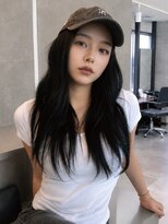 ビゼ 梅田(BIZE)&nbsp;好印象！黒髪韓国レイヤーロング