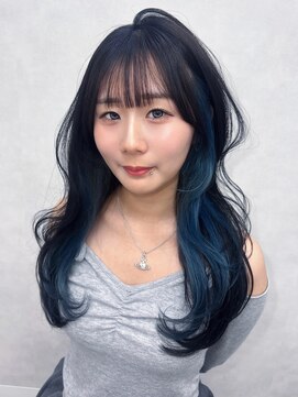 モナザスカイ 栄(MONA the SKY) 【MONA】インナーカラー/ロングレイヤー/ハッシュカット【栄駅】