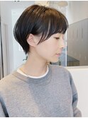 髪質改善切りっぱなしボブ表参道レイヤーボブショートカット