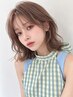 《外国人風☆を叶える♪》ケアブリーチWカラー×卵殻Tr×小顔カット/¥12980