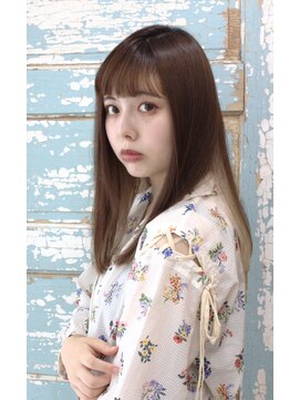 バグズ ヘアデザイン 桔梗が丘店(Baguz HAIR DESIGN) インナーカラーミルクティアッシュ☆うる艶髪