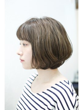 ニューラインギンザ(New-Line 銀座) 《田山未希子》アースカラー愛されミニボブ!髪質改善