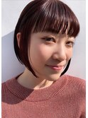 ワイドバングとフレンチボブ☆