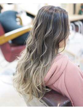 フルブルーム(fullbloom) [西八王子/full bloom]エアタッチハイライトグラデーション