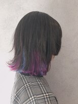 ヘアサロンエム 大宮東口(HAIR SALON M) 外ハネボブ/アッシュブラウン/ネオウルフ/デザインカラー