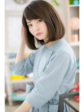 ヘアアンドビューティー ミック(Hair & Beauty miq) 大人かわいい♪ダークカラーのワンカールミディb