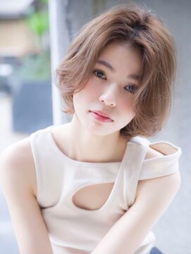 ケイト(kate) 【kate 】☆大宮 ミルクティーアッシュ×マッシュミディ