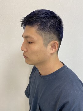 ユウピヘア(youpi hair) ネイビーカラー