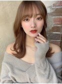 20代30代大人かわいいセミロングヘア★ブランジュ