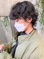 テトヘアー(teto hair) マッシュウルフ、ウルフカット、スパイラルパーマ、くるくる