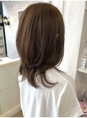 福山美容室caary似合わせカット レイヤーセミロング