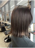 【安田汐里】アディクシーで透明感ハイライトカラー