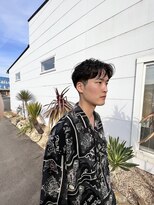 サンディーズ(Sandees)&nbsp;韓国風メンズパーマセンターパート