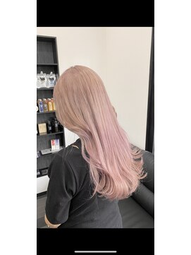 アウラシザーワークス(Aura scissors works) ホワイトピンク