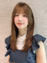 ロンド アンブル 四条烏丸(Lond ambre)&nbsp;【Lond ambre】五島巨幹 グレーベージュ/レイヤーロング