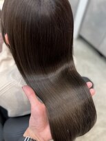 【kumu】オリーブグレージュ×coa酸熱トリートメント.