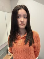 ラフ 立川(Laff)&nbsp;立川顔周りレイヤーフェイスレイヤー韓国レイヤーロングレイヤー