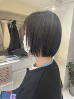 ネオリーブカフ 鶴ヶ峰店(Neolive caff)&nbsp;テリボブ　ミニボブ　ダークカラー