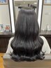 形状記憶パーマ+トリートメント　￥15500-