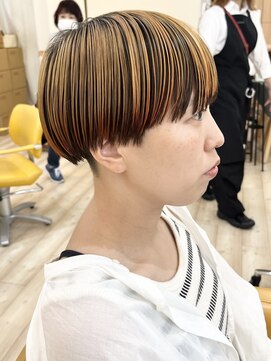 モリオ フロム ロンドン 成増店 【morio成増/米村】マッシュショート刈り上げ