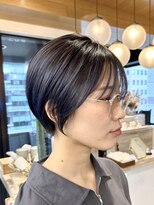 ロンドアジュール 横浜(Lond azur) ★ブルーカラー！都内クオリティのまとまるショートボブ！横浜