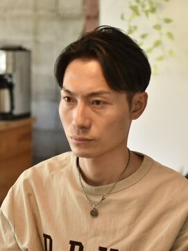 リム メンズヘア(LIM men's hair) 毛流れリバースセンターパート【メンズカット/メンズヘア】