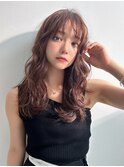 【La fith】ゆるふわヘア×シースルーバング×ショコラブラウン