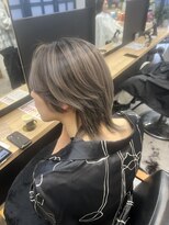 ジーニー 横浜(giinii)&nbsp;デザインカラー_ハイトーンウルフ_シャドールーツ