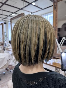 ラボヌールヘアーノーブル 新越谷店(La Bonheur hair noble) 極上髪質改善/インナーカラー/ケアブリーチ【美髪】