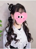 クラウンヘア/リボンヘア【京都ヘアセット】