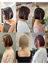 カーキヘアリンク(khaki hair link) スタイリング簡単◎収まりの良い似合わせボブ