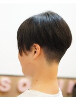 シャイニーソルン ツーブロックショートヘアー♪刈り上げでスッキリ