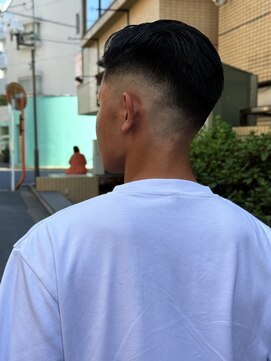 スウェル 柏店(Swell) #MEN’S HAIR#サーフカール#刈り上げセンターパート#フェード