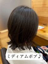 ハース(HEARTH)&nbsp;ミディアムボブ