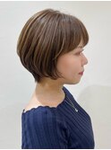 ふんわり/ボリューム/ショートボブ/2way/まとまるボブ